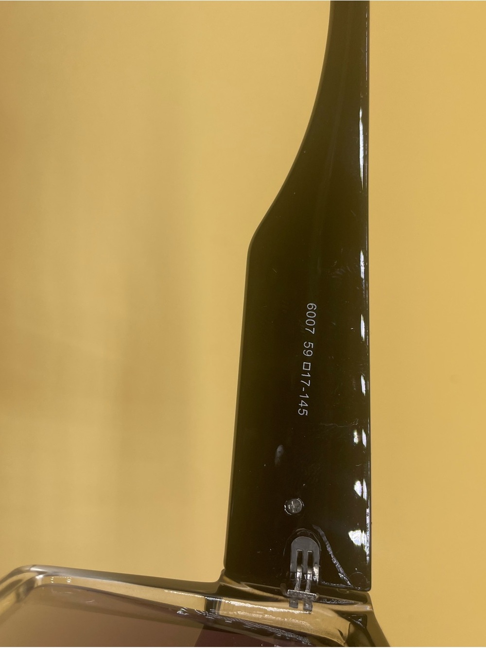 Louis Vuitton Men's Black-to-Clear Shield Sunglasses - Picture 5 of 5